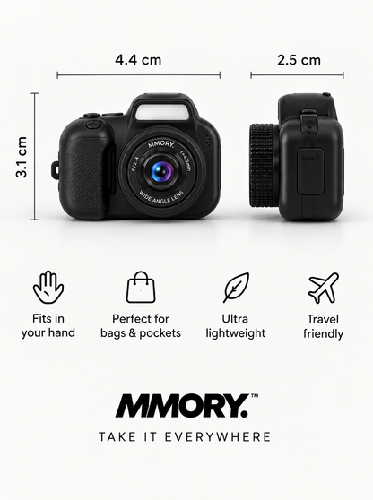MMORY.™ Mini Camera. Big Memories.
